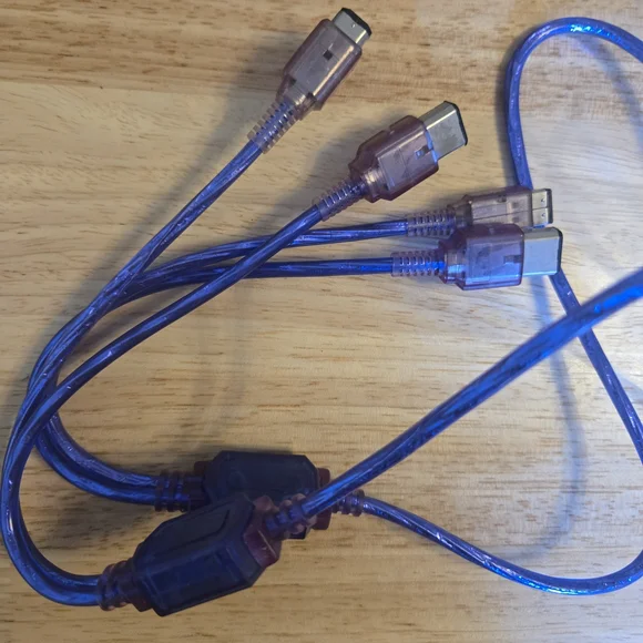 Nintendo Game Boy Advance - Black with Linking Cable + 2 Games - Picture 5 of 5